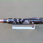 Gun Metal Mini Bolt Action Bullet Pen & Navy Cammo