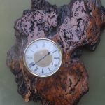 Eucalyptus Burl Clock