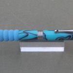 Platinum Turquoise Acrylic Streamline